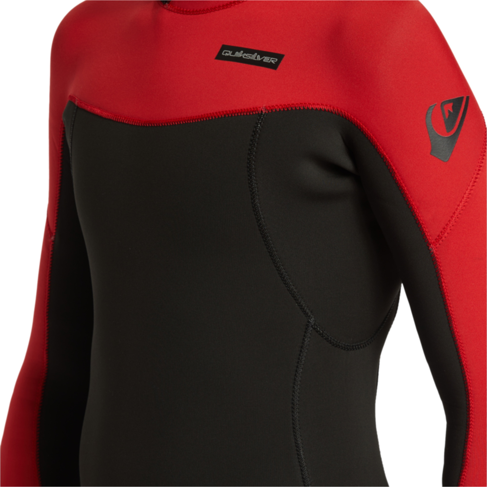 2026 Quiksilver Junior Everyday Sessions 3/2mm Back Zip Wetsuit EQBW103114 - High Risk Red
